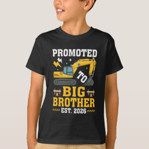 Kids Promoted To Big Bro 2026 Levelled Up To Big B T-Shirt
