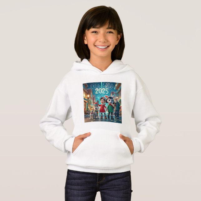 Kids Pullover Hoodie (Front Full)