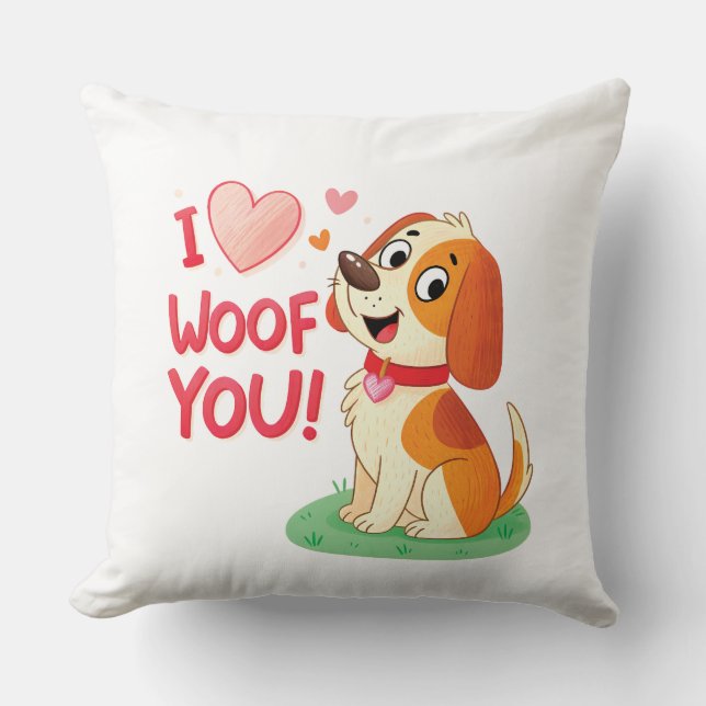 Kids Pullover Hoodie Throw Pillow (Front)
