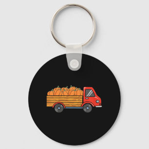 Kids Pumpkin Truck Lazy Halloween Costume Boys Gir Keychain
