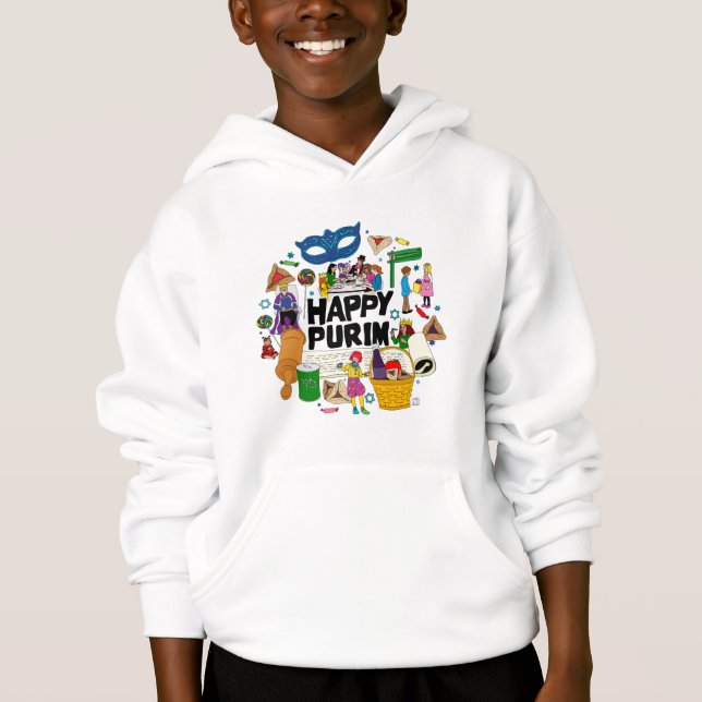 Kids Purim Sweatshirt (Front)