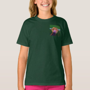 Kids Quirky Highland Cow T-shirt