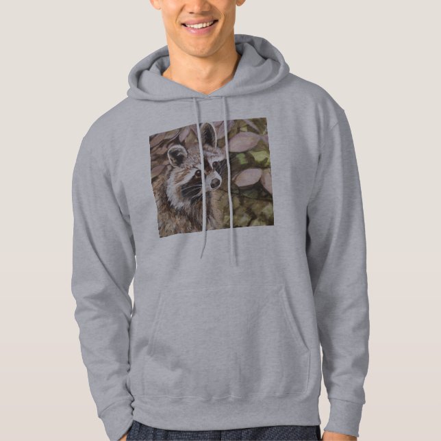 Kids Raccoon Hoodie (Front)