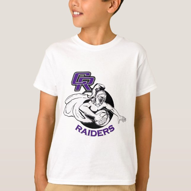 Kids Raiders Logo T-shirt (Front)