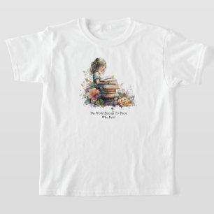 Kids Reading T-Shirt
