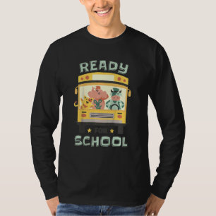 Kids Ready For School Bus Riding T-Shirt