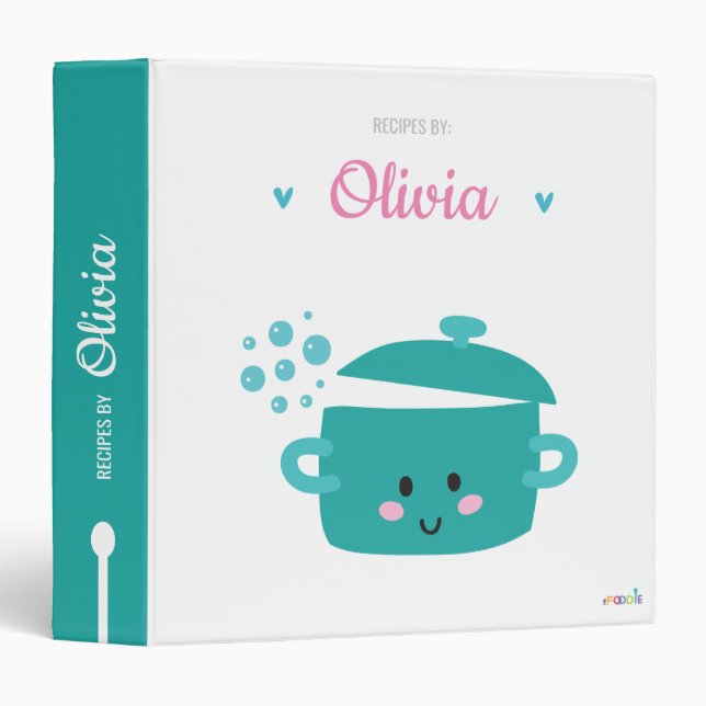 Kids Recipe Binder (Front/Spine)