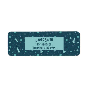 Kids Rocket Ship to Space Travel Saturn Planets