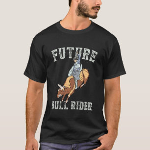 Kids Rodeo Future Bull Rider Bull Riding Mechanica T-Shirt