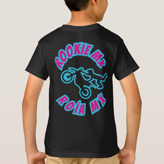 Kid's Rookie Roia MX T-shirt (Back)