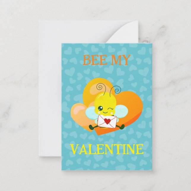 Kids School Valentines Cards (Front)