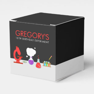 Kids Science Party Favor Box