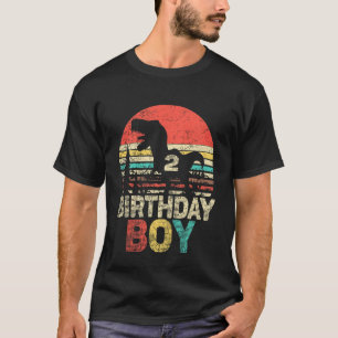 Kids Second Birthday 2 Year Old 2nd Birthday Boy D T-Shirt