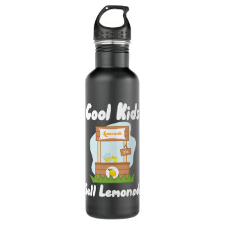 Kids Sell Lemonade Lemon Stand 710 Ml Water Bottle