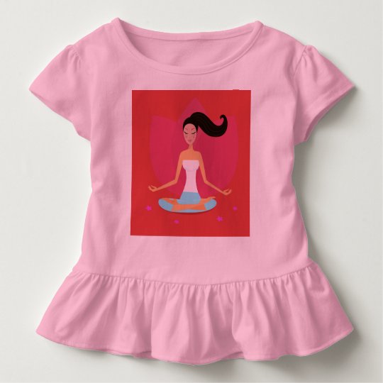 KIDS SHOP : yoga girl Toddler T-shirt