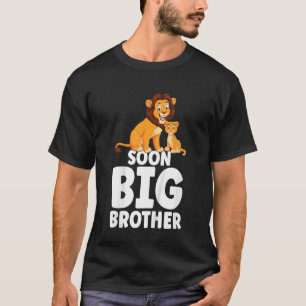Kids Siblings Pregnancy Announcement Soon Big Brot T-Shirt