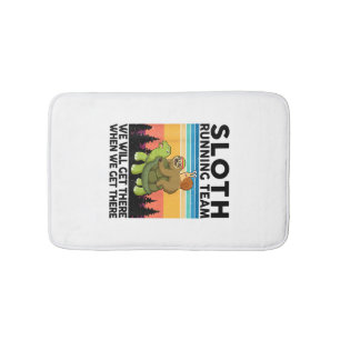 Kids Sloth T-Shirt Bath Mat