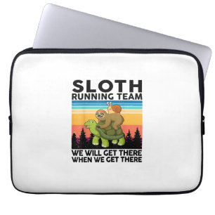 Kids Sloth T-Shirt Laptop Sleeve