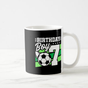 Kids Soccer Birthday Party - 7 Year Old Boy - 7th Coffee Mug