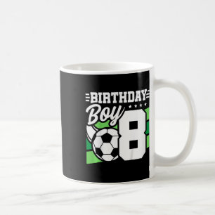 Kids Soccer Birthday Party - 8 Year Old Boy - 8th  Coffee Mug