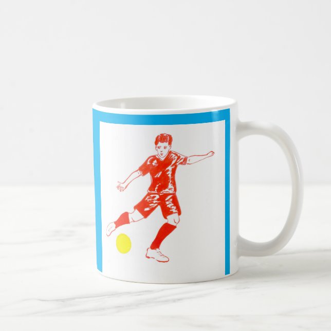 Kids soccer mug (Right)