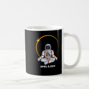 Kids Solar Eclipse Astronaut Coffee Mug