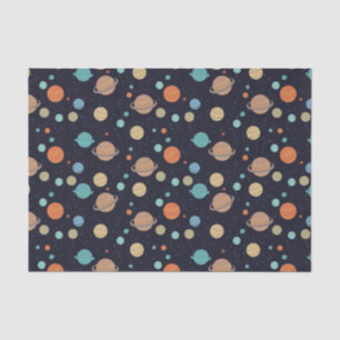 Kids Solar System Planets Saturn Jupiter Mars Tissue Paper