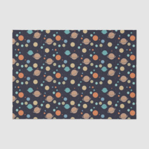 Kids Solar System Planets Saturn Jupiter Mars Tissue Paper