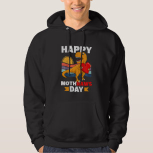 Kids Son For Mom Dinosaur Happy Mother's Day From Hoodie