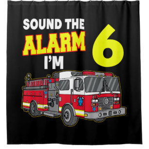 Kids Sound Alarm Im 6 Kids Fire Truck Firefighter