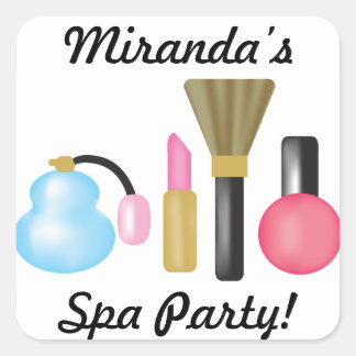 Kids Spa Party Sticker