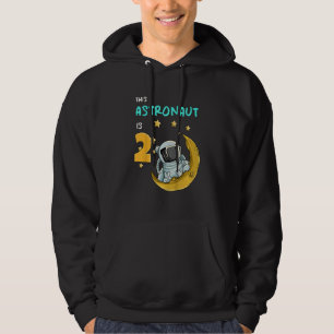 Kids Space Galaxy Astronaut Universe Planets Birth Hoodie
