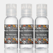 Kids Spider Webs Ghosts Cupcakes Travel Bottle Set