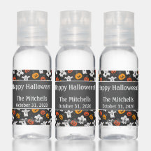 Kids Spooky Ghosts & Pumpkins Travel Bottle Set