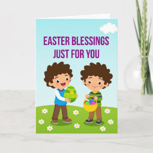 Kids Spring Celebration Card