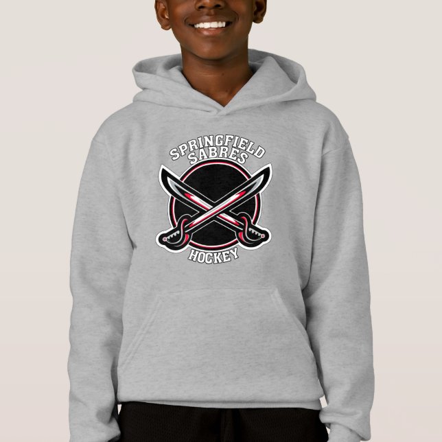 Kids Springfield Sabres Hoodie (Front)