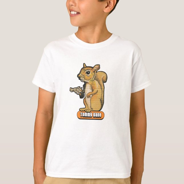 Kids Squirrel T-shirt (Front)