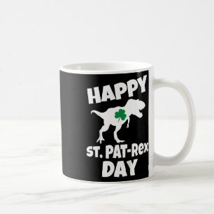 Kids St Patricks Day Dinosaur T-rex Funny Toddler  Coffee Mug