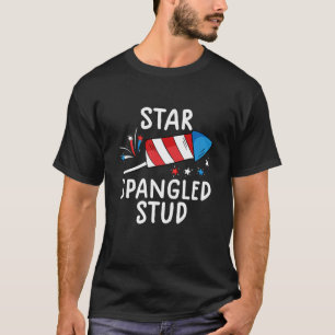 Kids Star Spangled Stud T Funny 4Th Of July S For T-Shirt