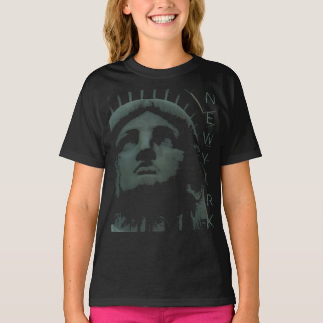 Kid's Statue of Liberty Sweatshirt New York Shirt (Front)