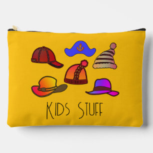 Kids Stuff Yellow Accessory Pouch