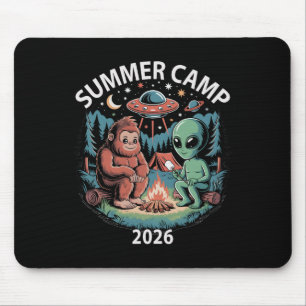 Kids Summer Camp 2026 Alien Bigfoot Director Crew Mouse Pad