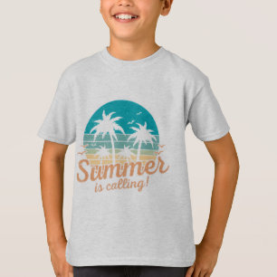 Kids Summer T Shirt Lightweight Cool Wear