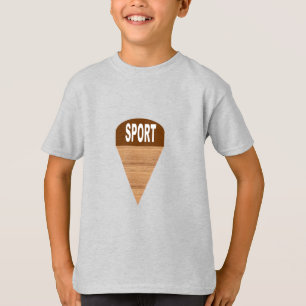 Kids' T-Shirt  ash   GLACE  SPORT 