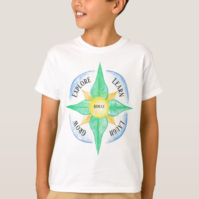 Kids' T-Shirt - Extraschooling Motto (Front)