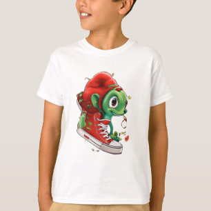 Kids t-shirt.green kidney shose Fun style T-Shirt