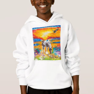 Kids horse outlet hoodie