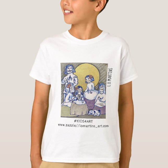 Kids t-shirt Las Ninas (Front)