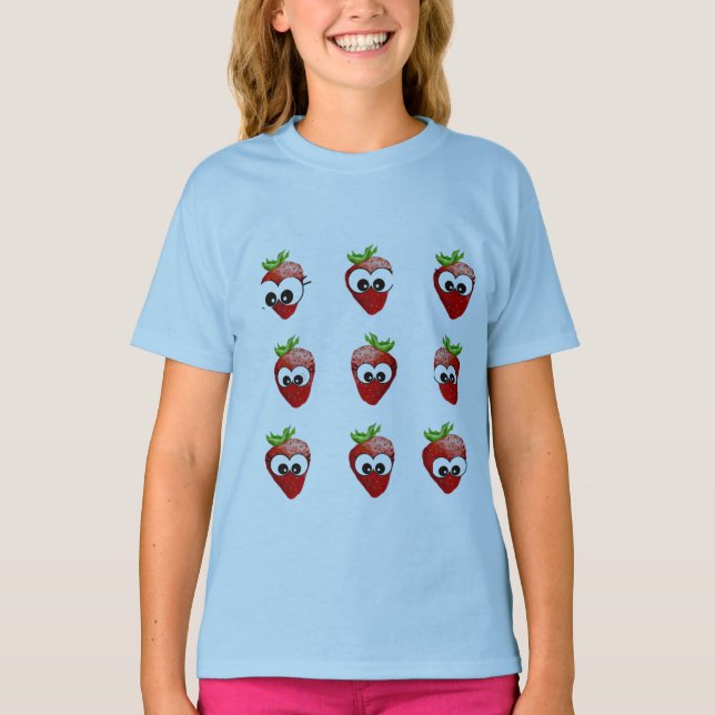  Kids t-shirt: Strawberry Patch Kid's Tee (Front)