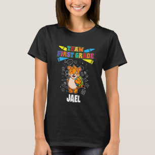 Kids Team First Grade Jael Personalized T-Shirt